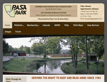 Tablet Screenshot of pasapark.com